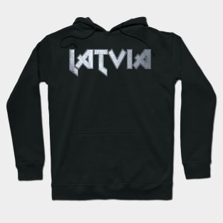 Heavy metal Latvia Hoodie